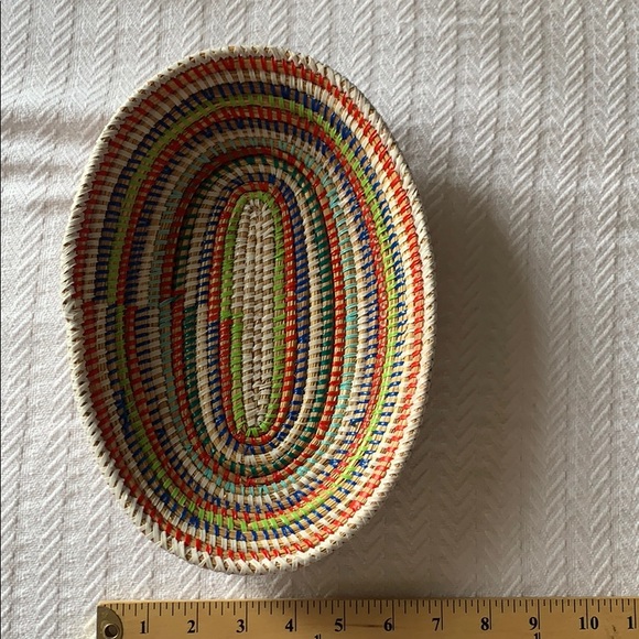 Handmade basket multicolor/ multi-use - Picture 6 of 6